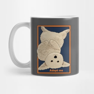 Cute fluffy doggo Mug